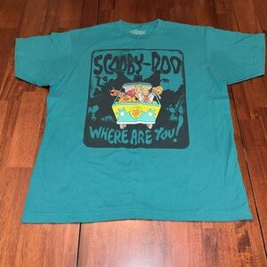 Scooby-Doo Men’s T-Shirt - Teal XL